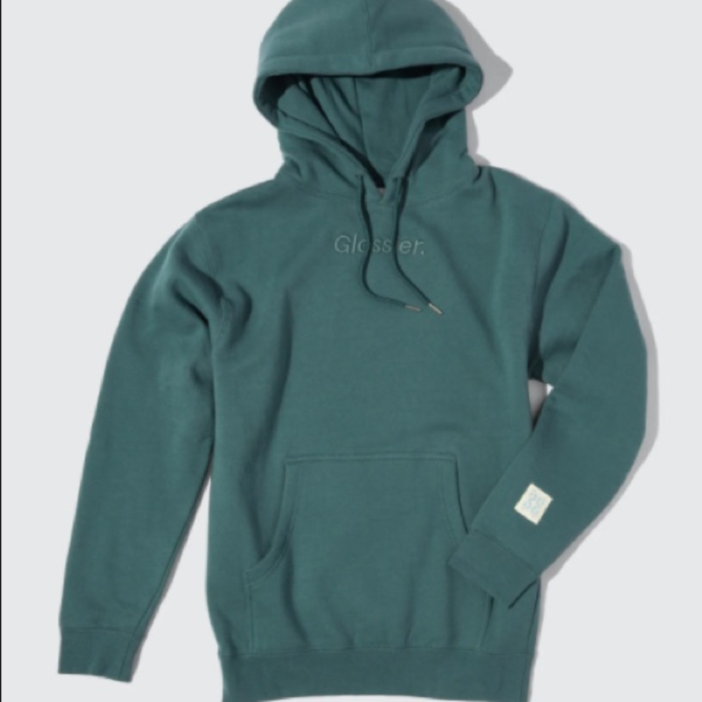 Limited Edition Sage Green Glossier Hoodie